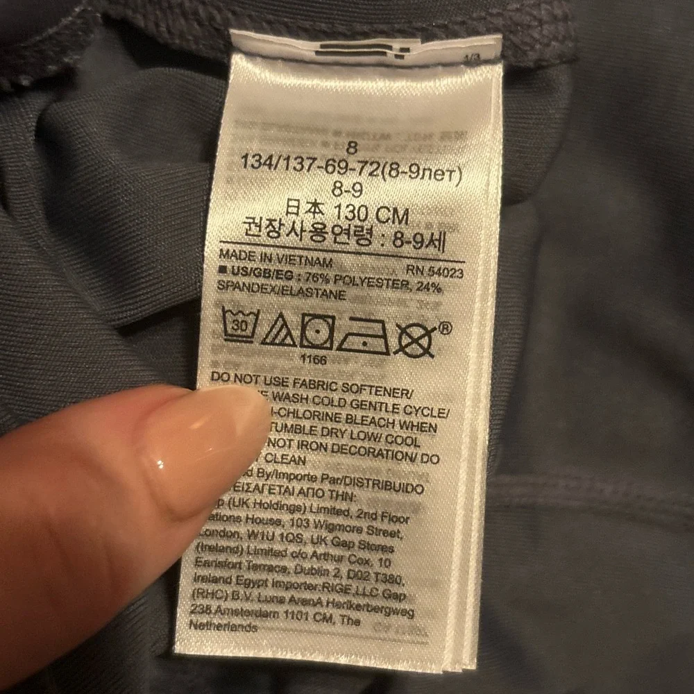 GAP Teen Gray Flared Kids Yoga Leggings